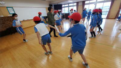 バトンパス練習